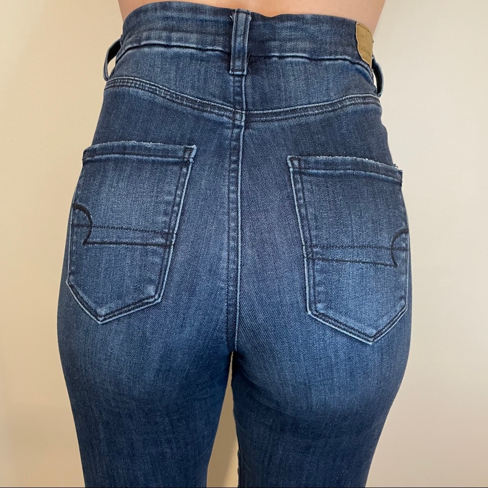 American Eagle Curvy Highest Rise Jeggingd, sz 4